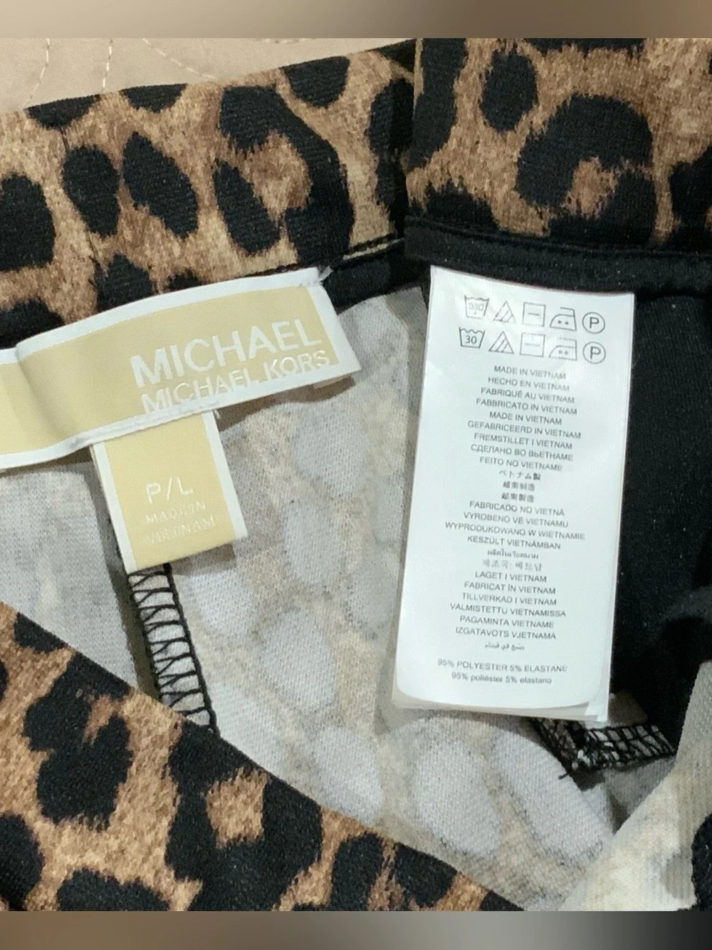 Michael Kors Animal Print Pants